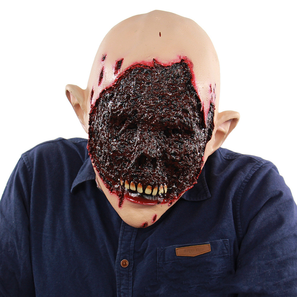 Masque de Clown Effrayant en Latex — Tête Entière pour Halloween 2