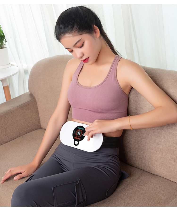 Rechargeable Massage Belt Wireless Pulse Vibration Waist Protector - Image 9