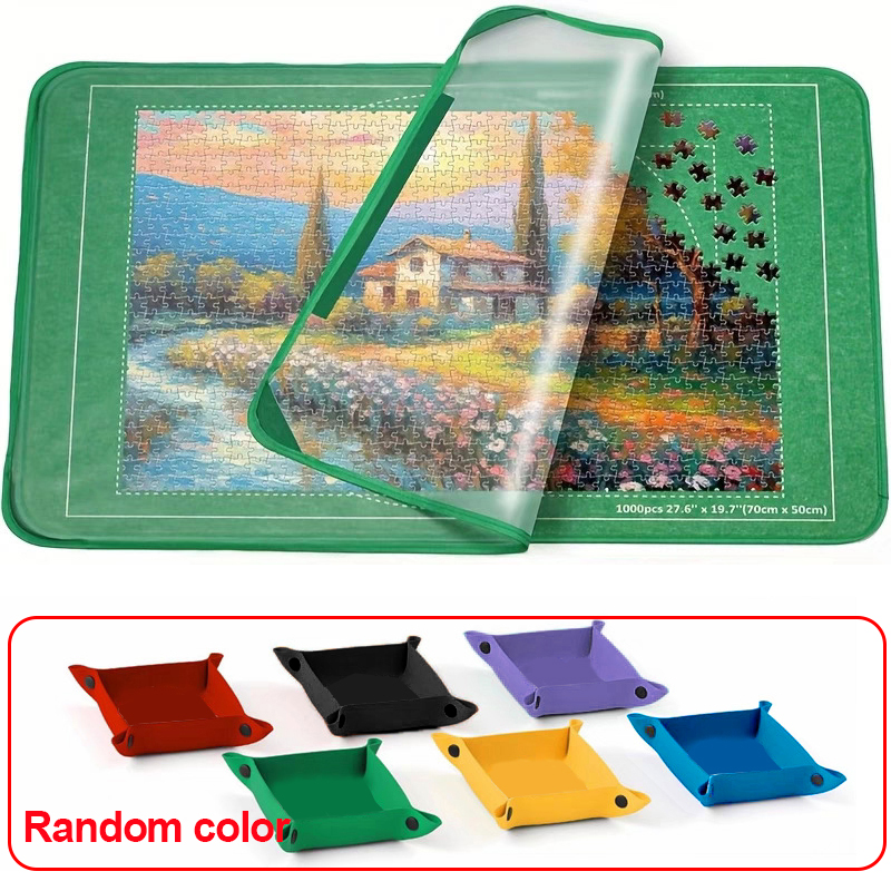 Jigsaw Puzzle Board 1000 Pieces Storage With 6 Sorting