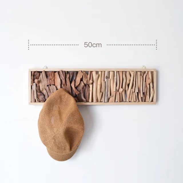 Solid Wood Coat Hook Wall Hanging Hole Free - Shop at LoveMi