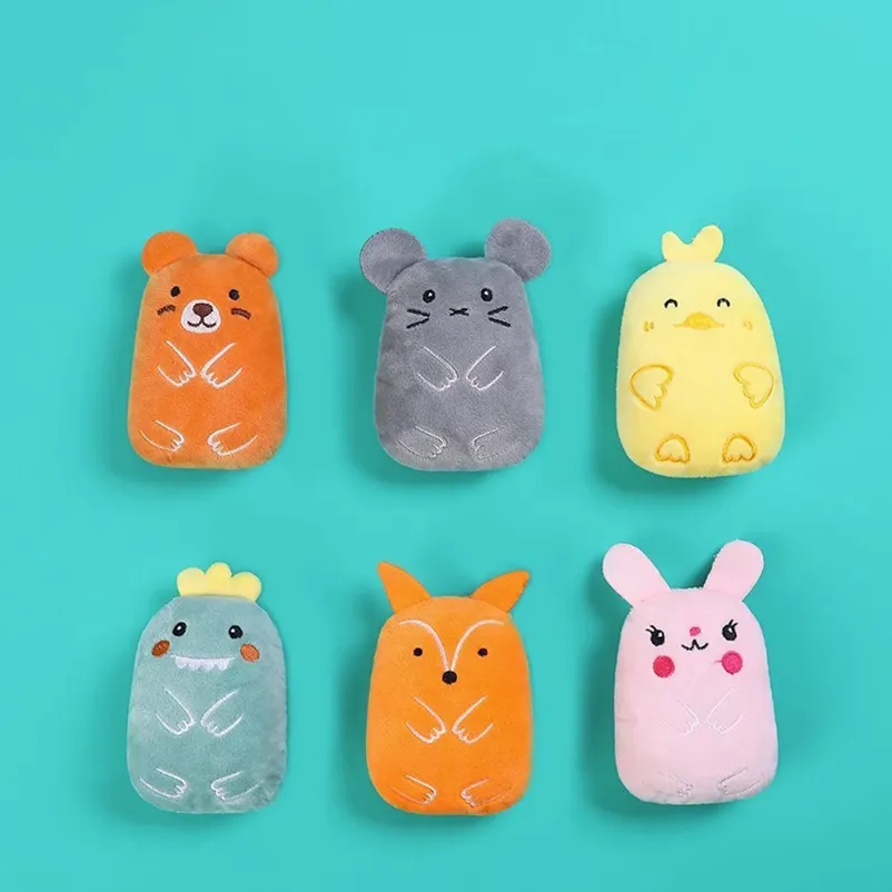 Teeth Grinding Catnip Toys Funny Interactive Plush
