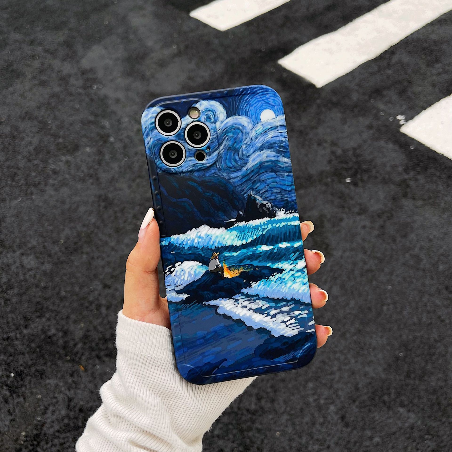 Van Gogh Oil Painting Soft Phone Case