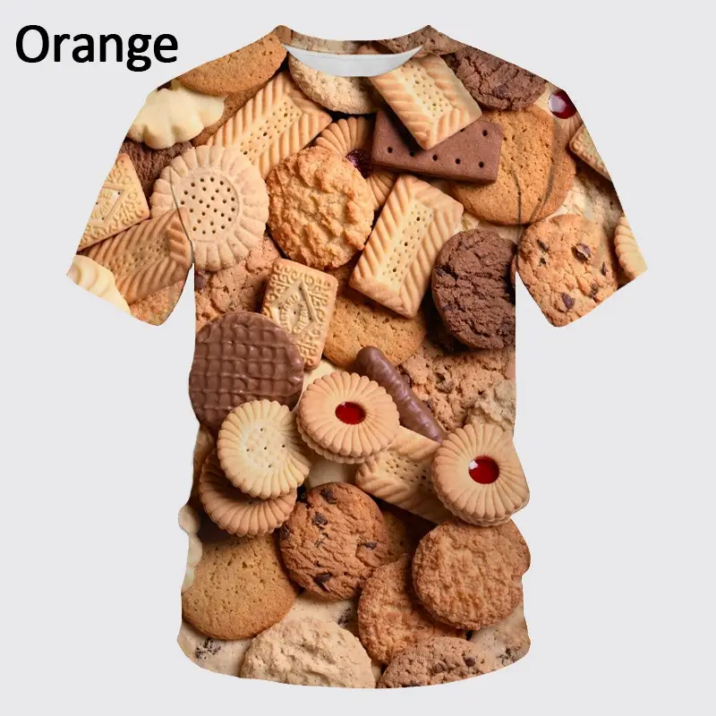 Creative And Funny 3D Short Sleeves