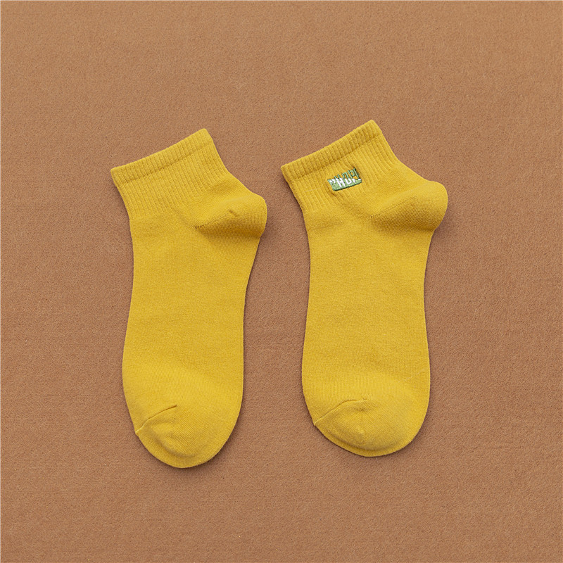 Title 8, Female candy color boat socks