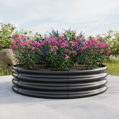 Tall Round Raised Garden Bed, 2-Pack, picture 4 of 5