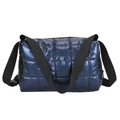 Fashion Korean Style Large Bag Tote - Blue - View 1