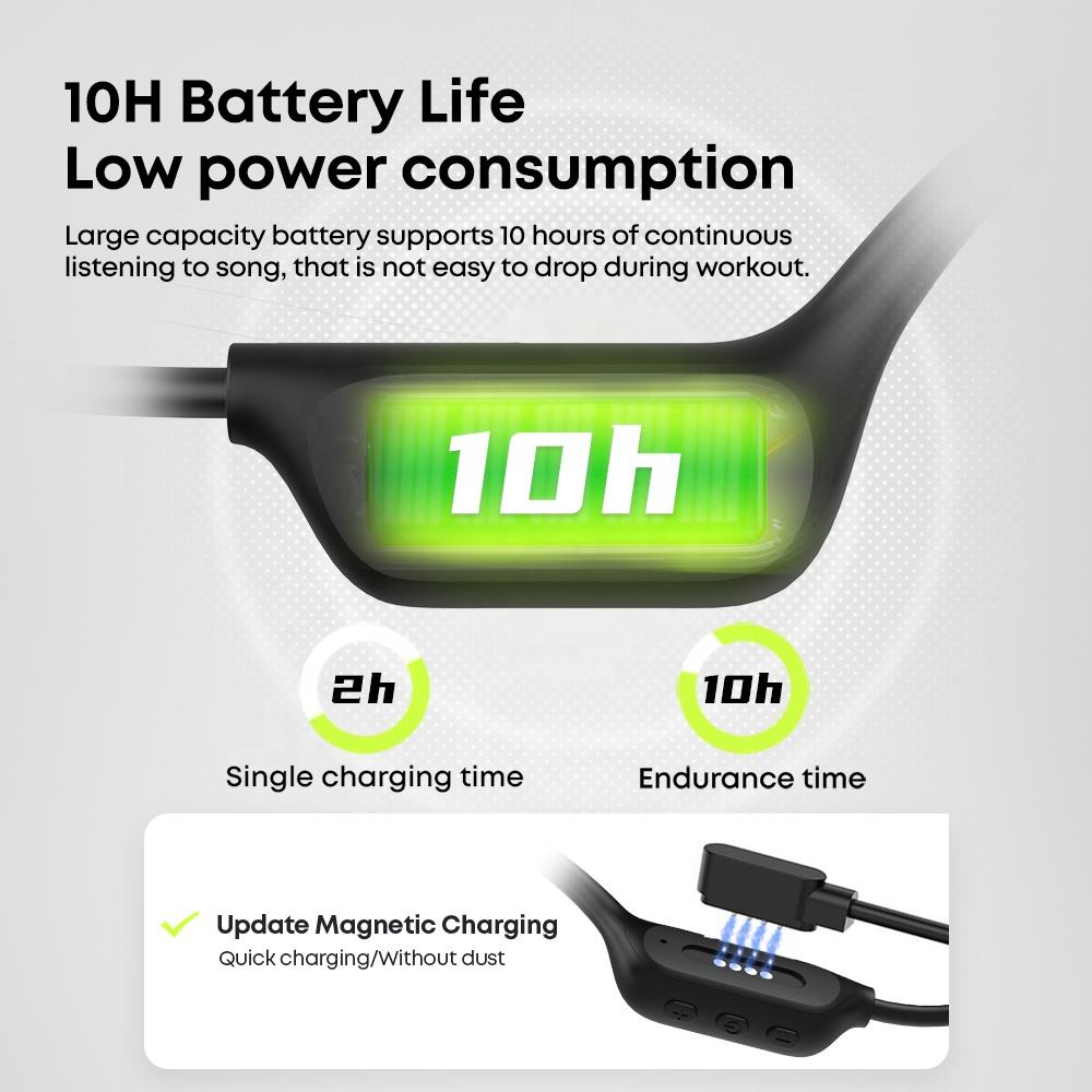 IPX8 Waterproof Headset Swimming Bluetooth Headphones With 32G TF Card Sports Wireless Earbuds Stereo Bone Conduction Earphone 4