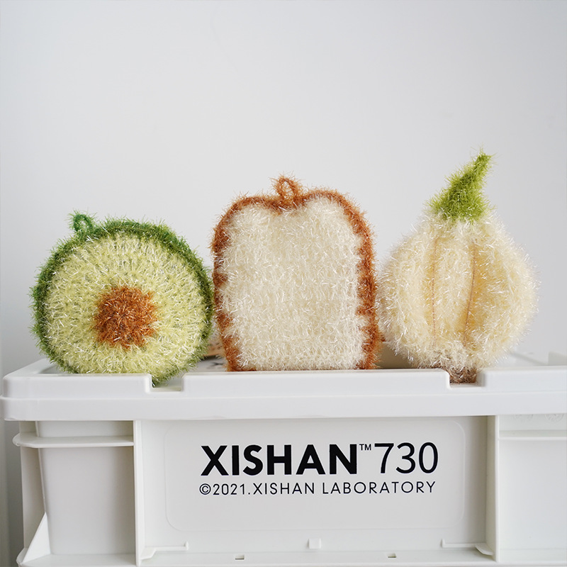 Handmade Non-woven Toast Dishwashing Towel