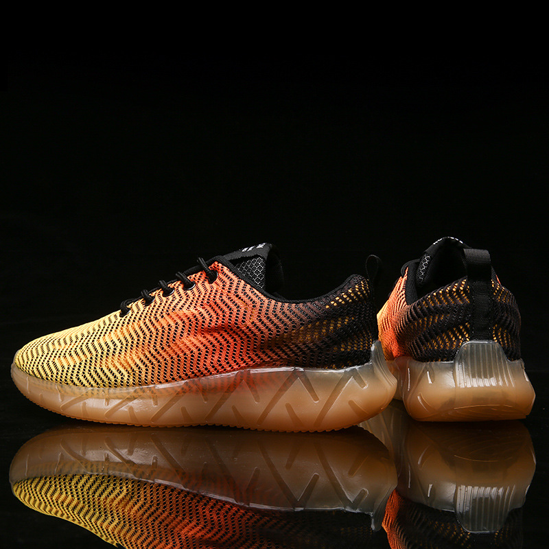 Кроссовки Trend Mesh Студенческая обувь Мужские спортивные одиночные туфли Молодежная модная обувь оптом