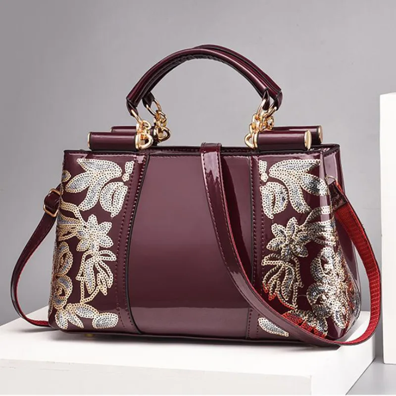 Fashion Sequins Handbags Women Shoulder Bags for Party Wedding
