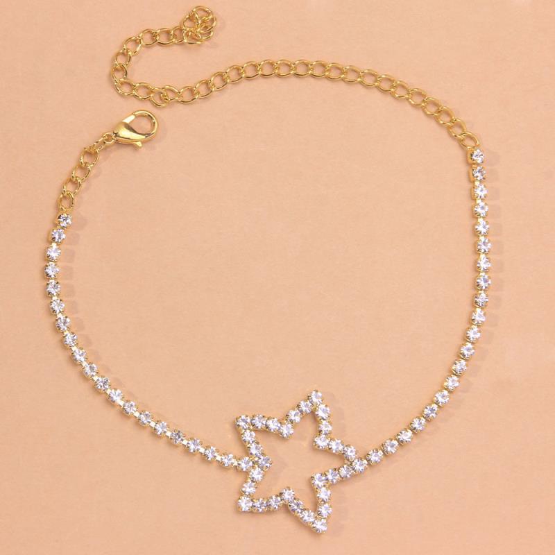 Title 5, Star Anklet Summer Beach Sexy Full Of Five-poin...