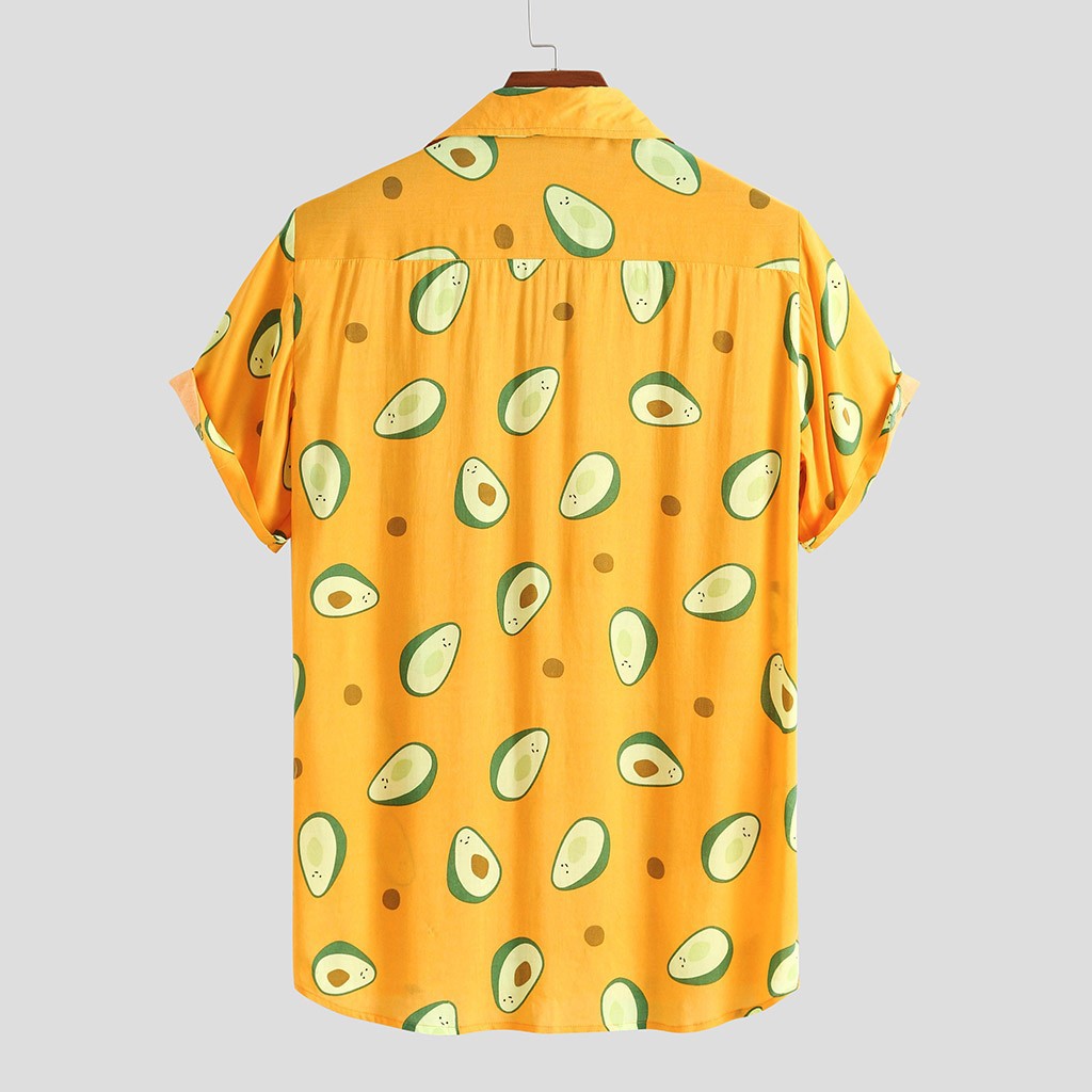 Title 5, Short-sleeved Hot Avocado Men