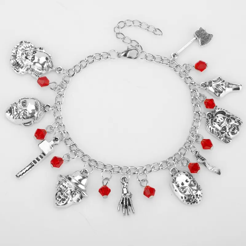 Halloween Ghost and Devil Bracelet Jewelry