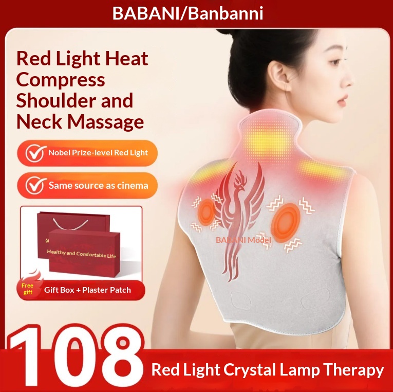 Winter Health Care Electric Heating Shawl, Rechargeable Graphene Heating Shawl, Vibration Massage Neck Protection Shawl, Warm Shawl 2