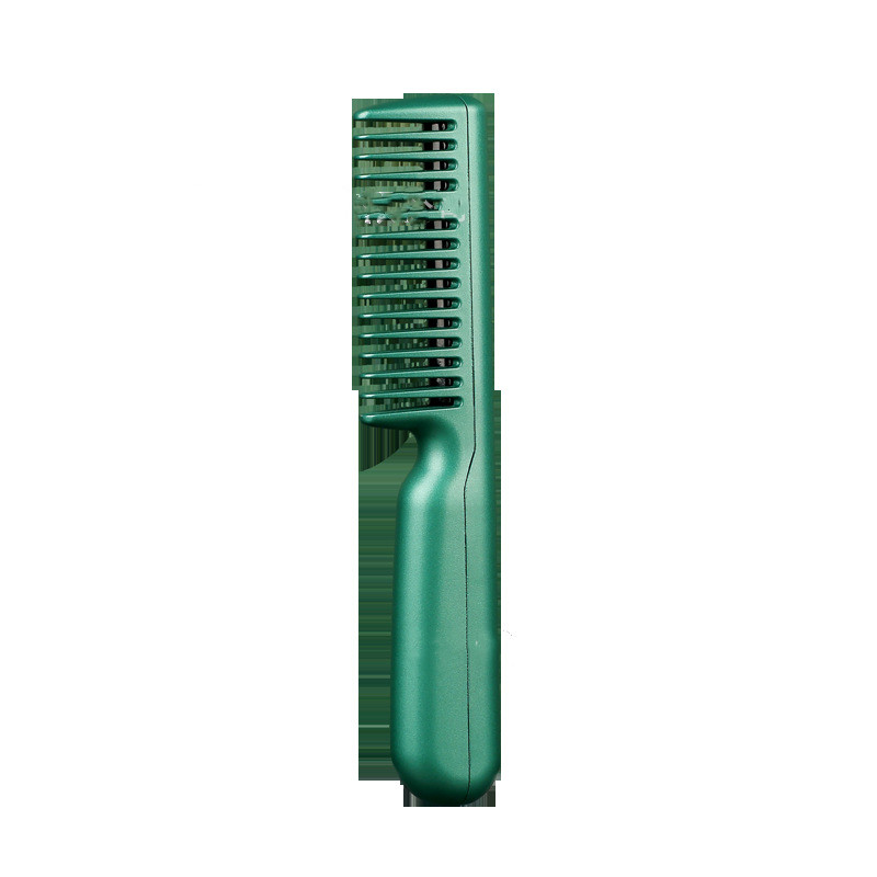 2 In 1 Wireless Straight Hair Comb Portable USB Charging Negative -Ion Smoothing