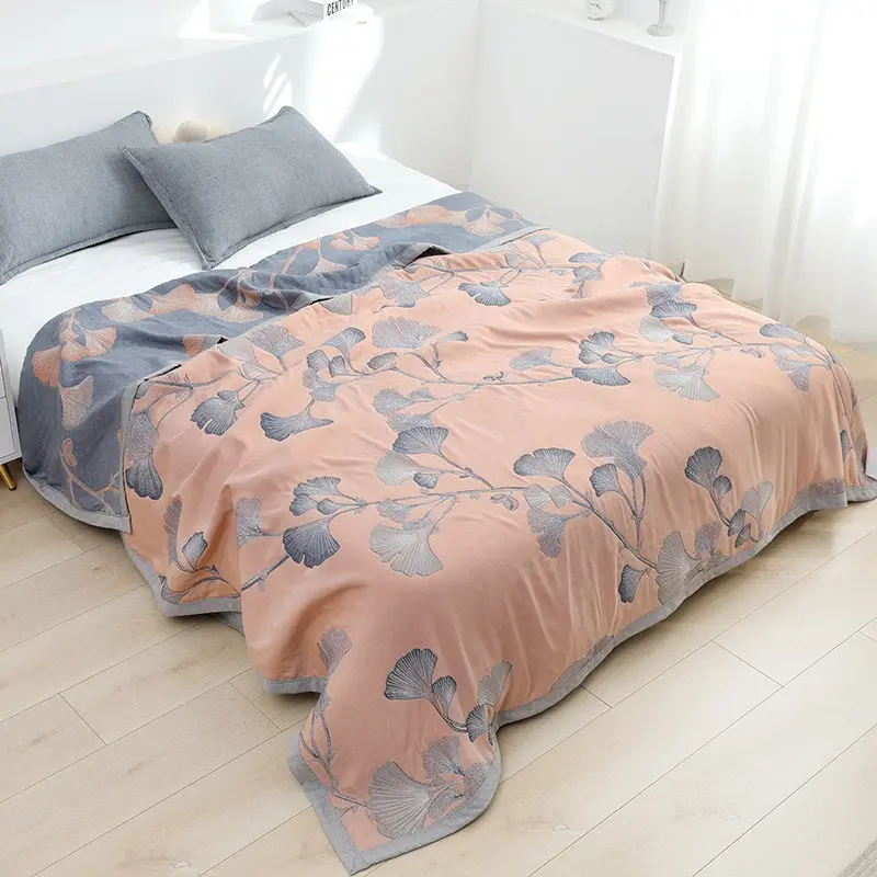 Eight Layers Cotton Gauze Towelling Quilt Air Conditioning Cover