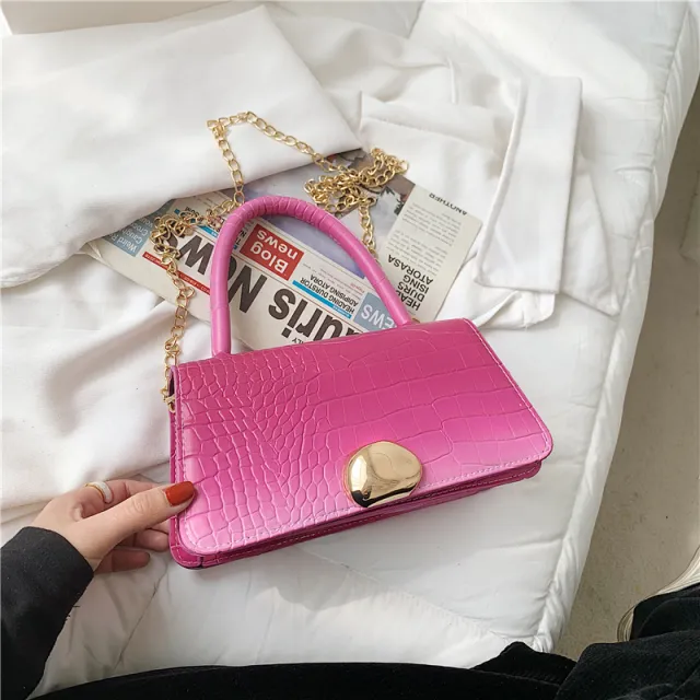 Small High end Niche Bag With Gradient Color And Western Style Rose - Shop at LoveMi