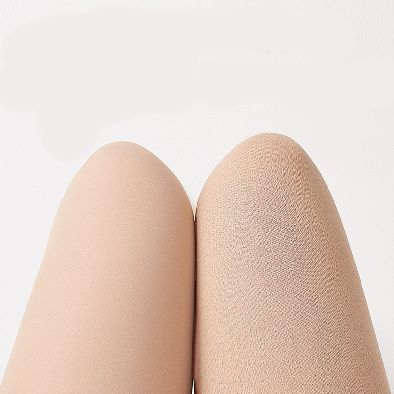 Women's Fashion Simple Solid Color Thickened And Padded Bottoming Pants