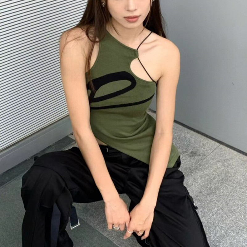 Women's Irregular Design Strappy Vest