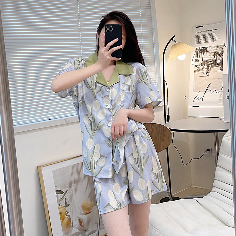 Title 4, Womens Fashion Casual Full Print Tulip Home We...