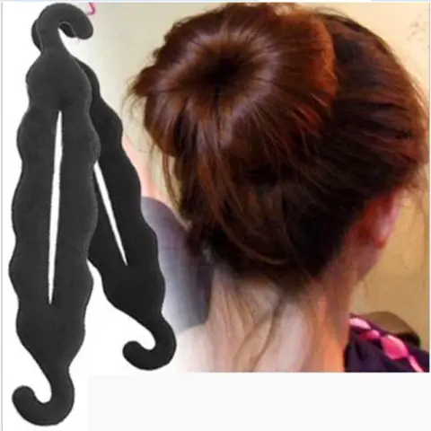 Fluffy Tie Hair Ornaments Fixed Bud Head Tying
