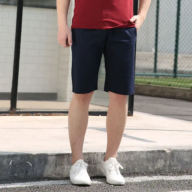 Summer Casual Shorts Men's Cotton Fashion Style Man
