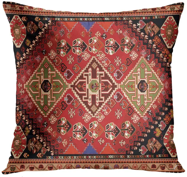 Persian Ethnic Linen Bohemian Pillowcase Soft Fabric 2303Style - Shop at LoveMi