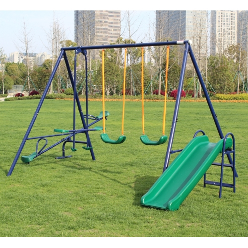 Metal Swing Set — photo 4