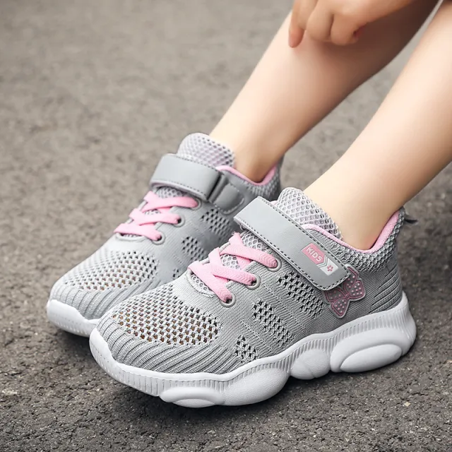 Children's Sports Shoes, Girls' Shoes, Autumn New Bear Shoes Grey - Shop at LoveMi