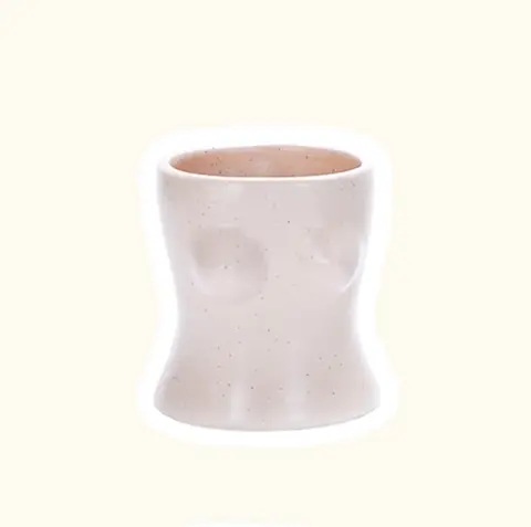 Shape Decoration Creative Human Body Ceramic Vase