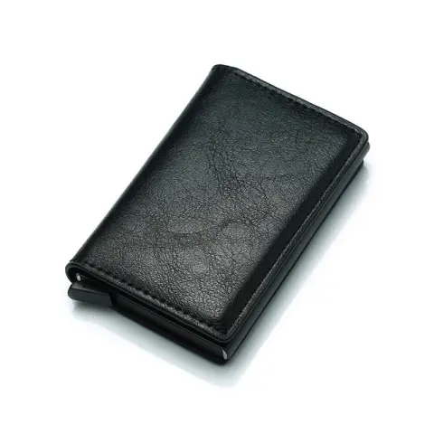 PU Leather Credit Holder Business Money Cash Card Package