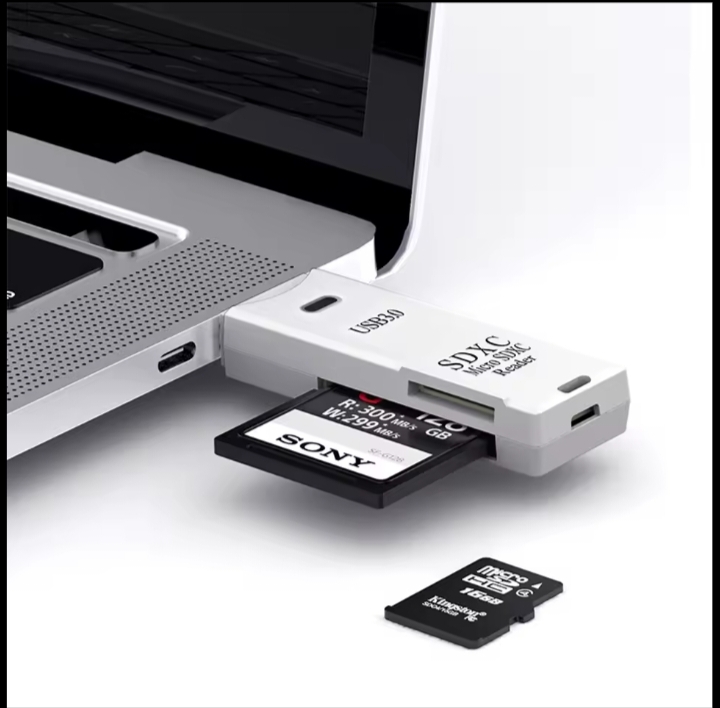 USB3.0 Micro SD Card Reader, 5Gbps 2-in-1 SD Card Reader To USB Adapter, Micro SDHC And UHS-I Cards