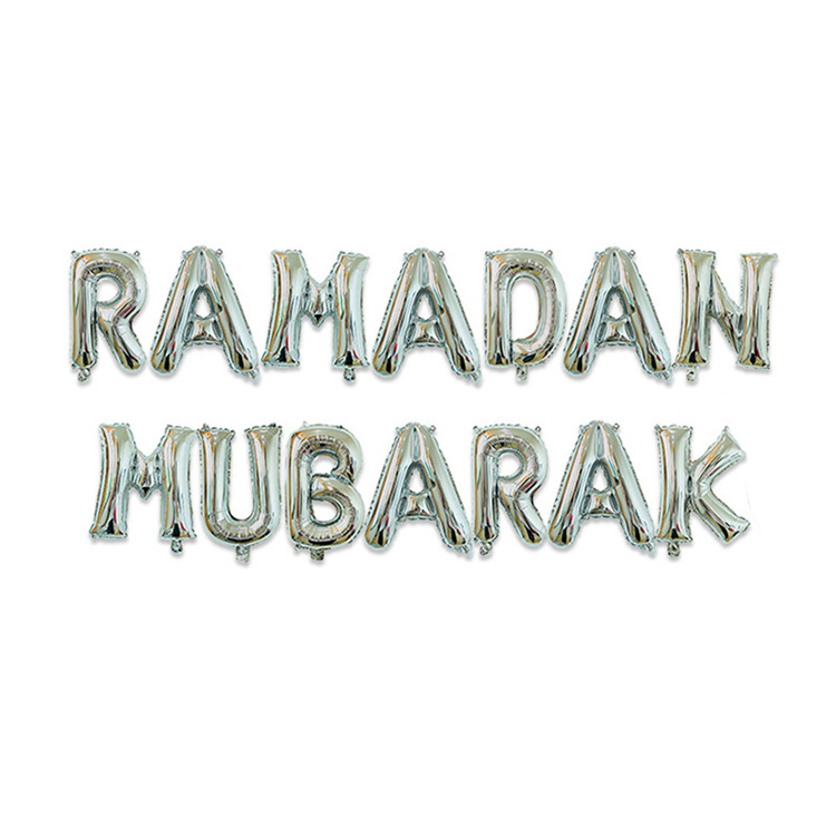 Silver ramadan mubarak