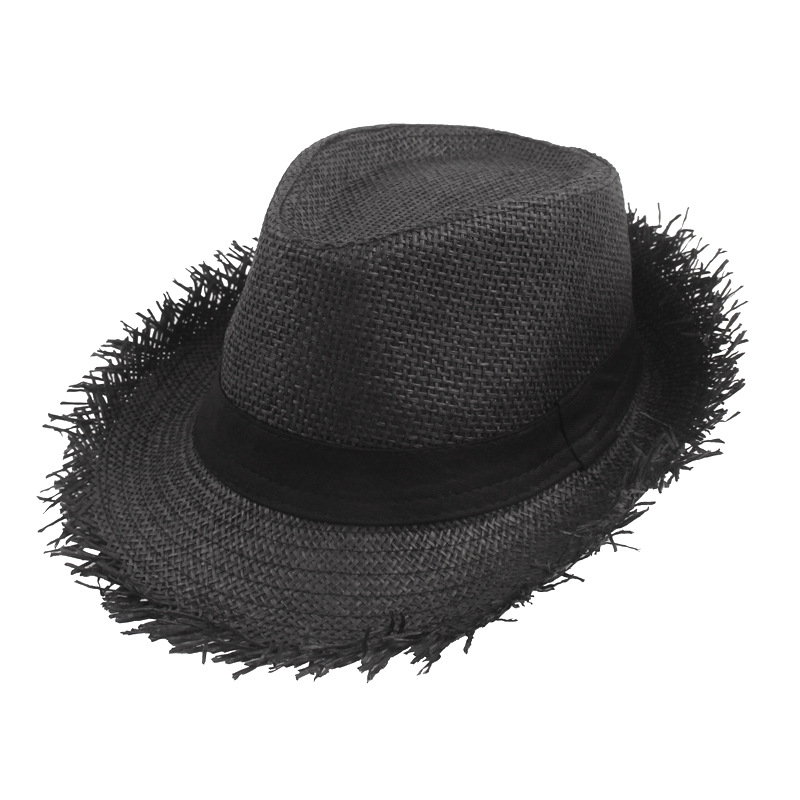 Top Men's Old Top Hats Straw Hats Summer Sun — foto 5