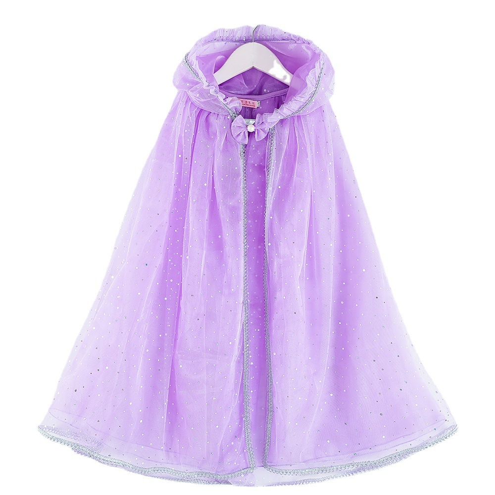 Women's Fashion Casual Princess Solid Color Cloak