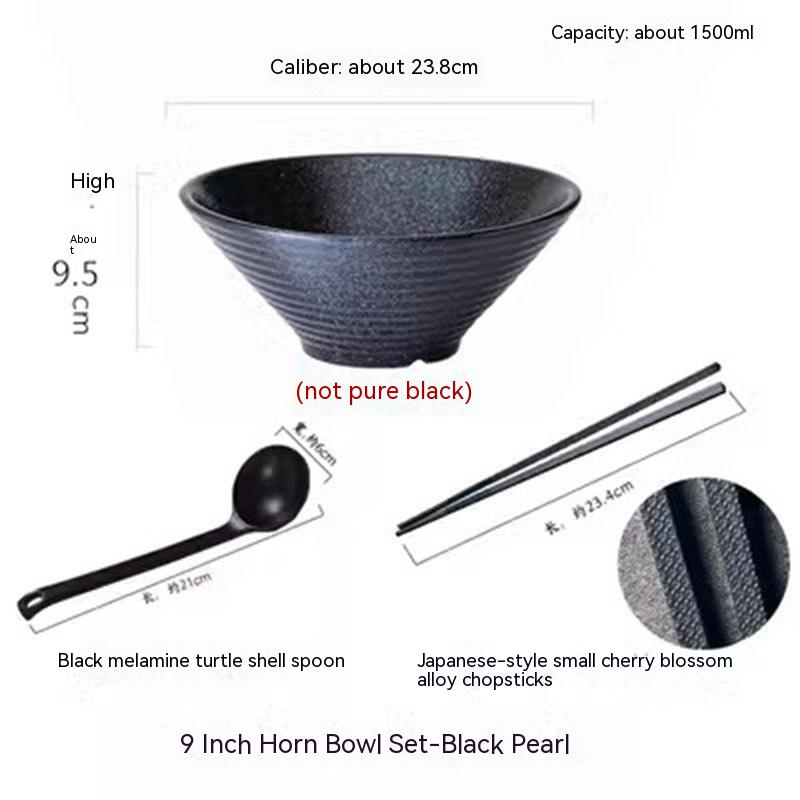 9inch Black Pearl Bowl Set