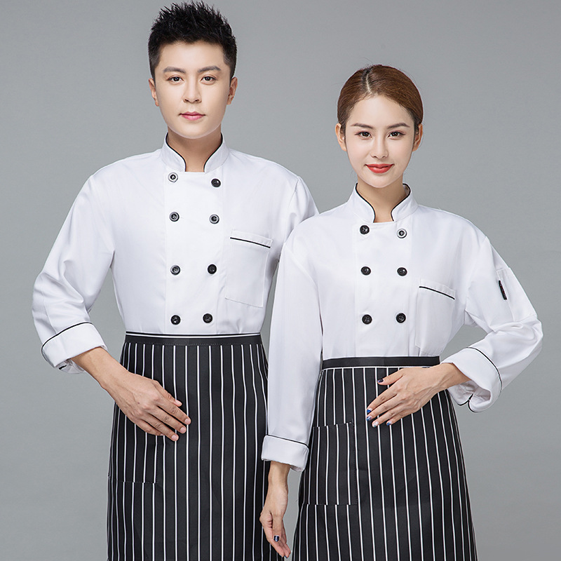 Title 3, Mens Fashion Hotel Chef Overalls Long Sleeves ...