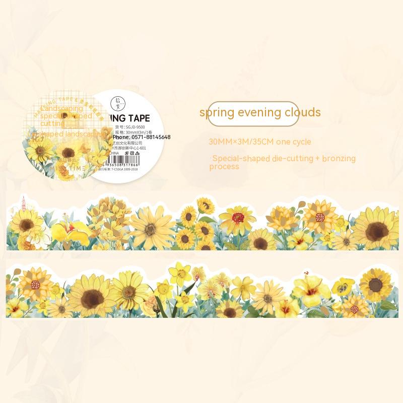 Title 6, Picking Up Flowers And Paper Adhesive Tape Whit...