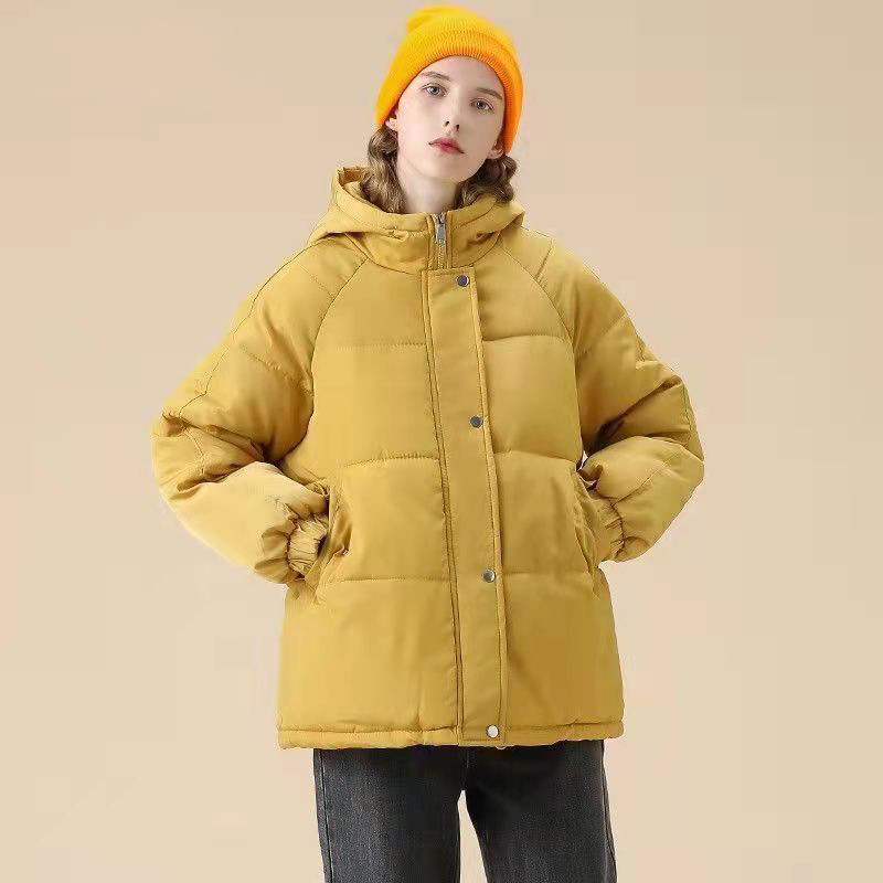 Women's Cotton-padded Korean Style Loose Down Padded Jacket