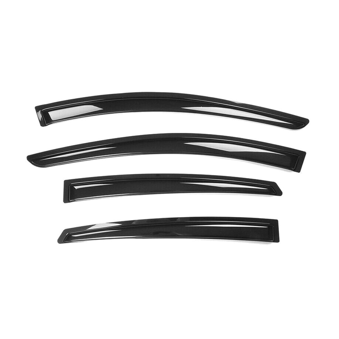 For 16-19 Volt For 16-19 Volt 4PCS Window Visors Rain Guard Deflector - Smoke