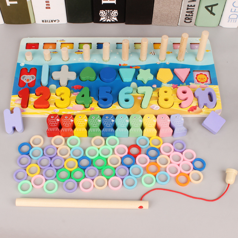 Puzzle Early Education Cognitive Development Brain Puzzle Logarithmic