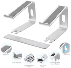 The Laptop Stand Is Made Of All Steel - Yb190 - View 1