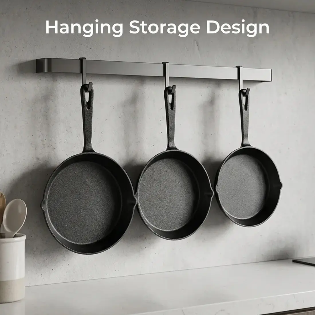 Pre-Seasoned Cast Iron Skillet Grill Pan