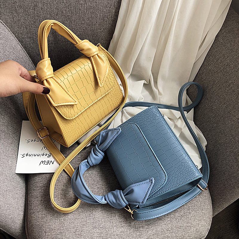 Title 10, Trendy Koreanischer Retro Stone Grain Messenger...