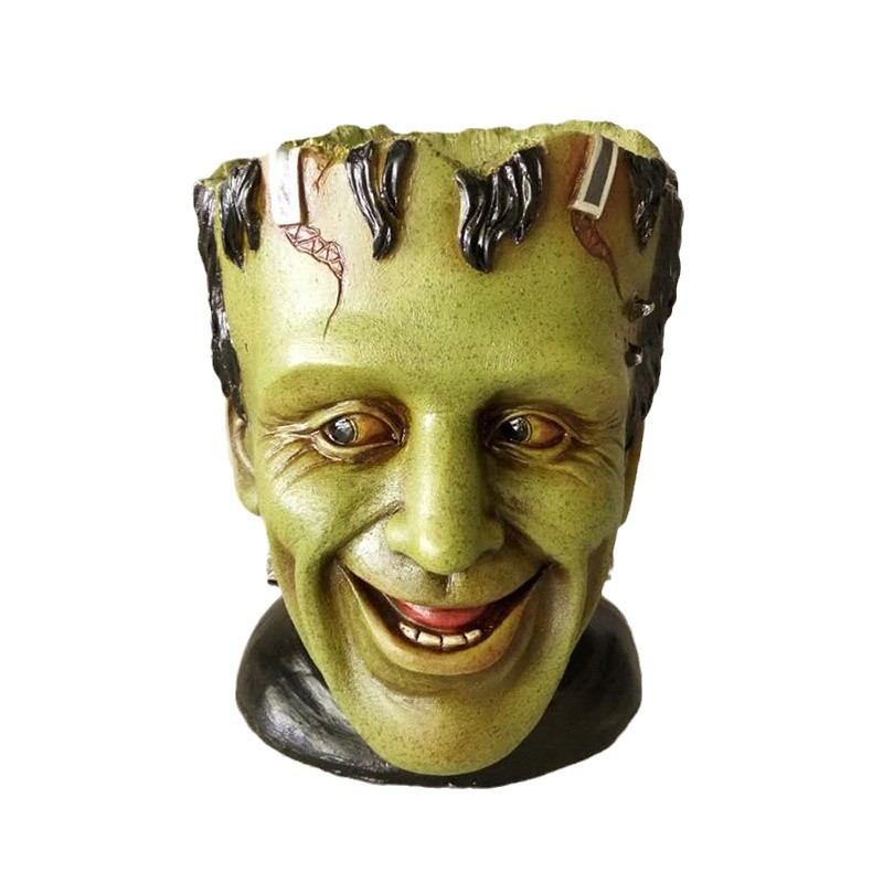 Resin Frankenstein Flower Pot, picture 4 of 4
