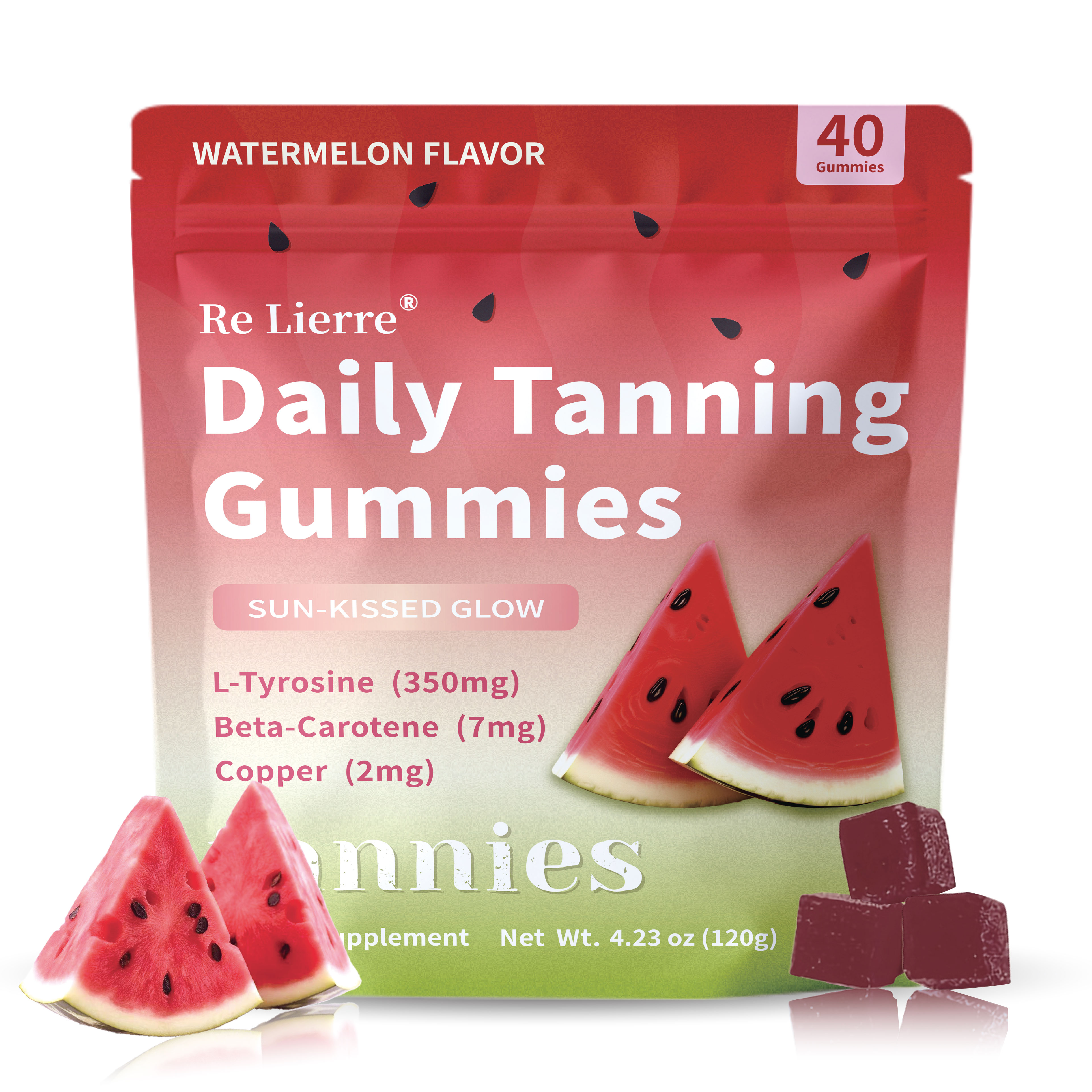 Daily Tanning Gummies-Watermelon Flavor — image 2
