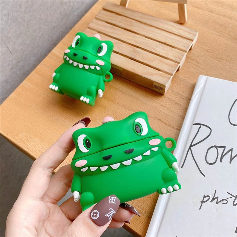 Creative Threedimensional Dinosaur Bluetooth Headset Protective Sleeve Cute Silicone - Image 3