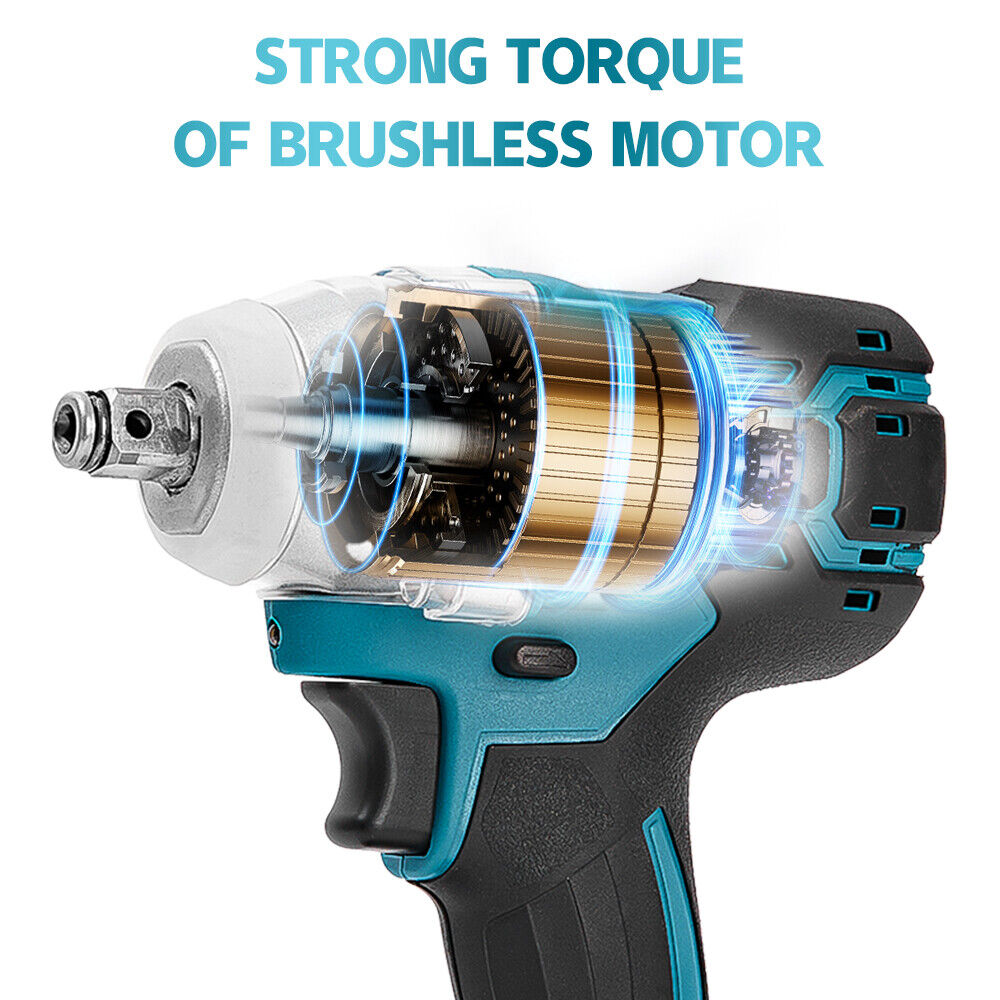 For  18V Cordless Impact Wrench, Brushless Screwdriver, Cordless Impact Wrench, Socket Wrench — foto 7