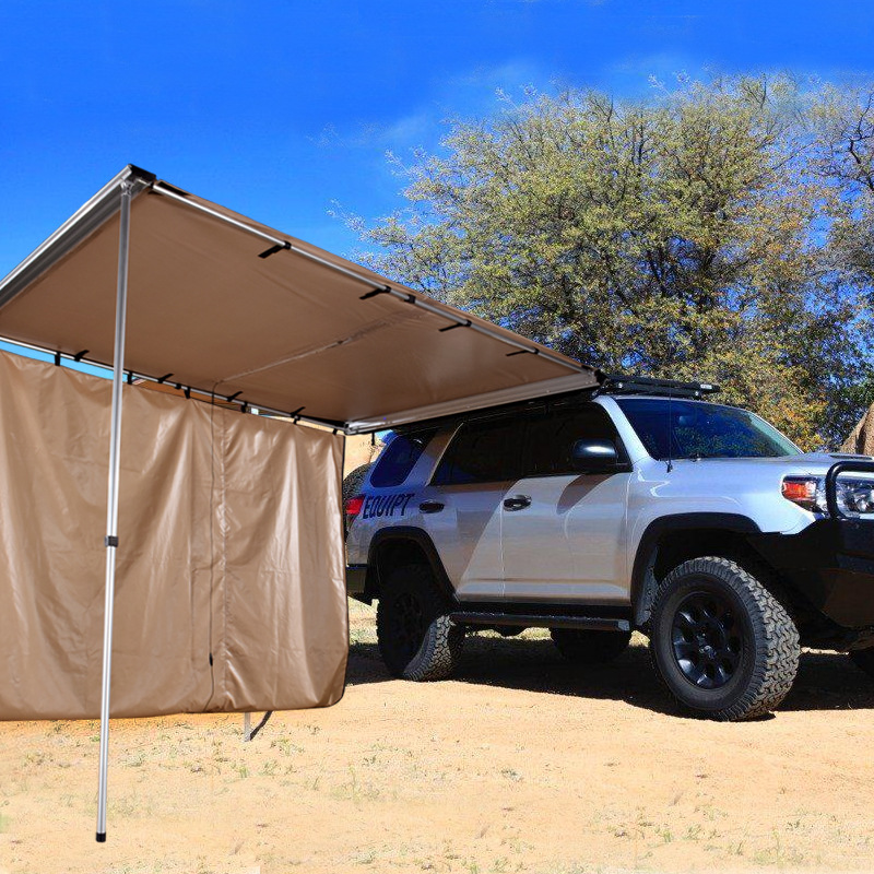 Car Sunshade Rainproof Camping Equipment Black Glue Outdoor