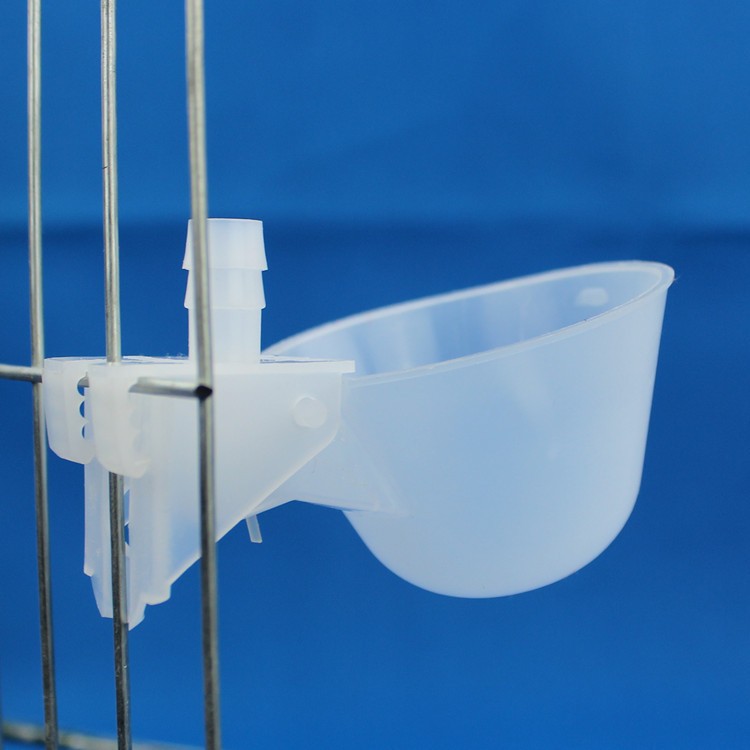 Automatic bird coop feed poultry water drinking cups